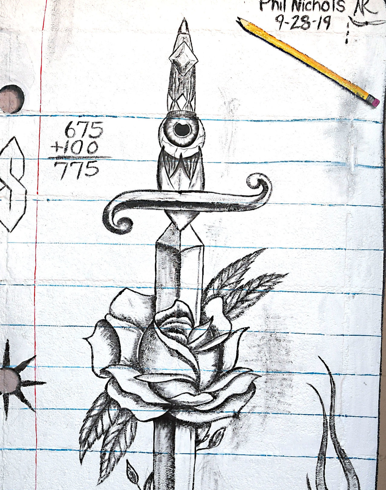 Dagger and Rose